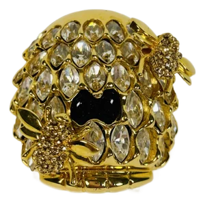Late 20th Century St. John Nos "Bees a Buzzing" Brooch With Original Sak’s Fifth Avenue Tag