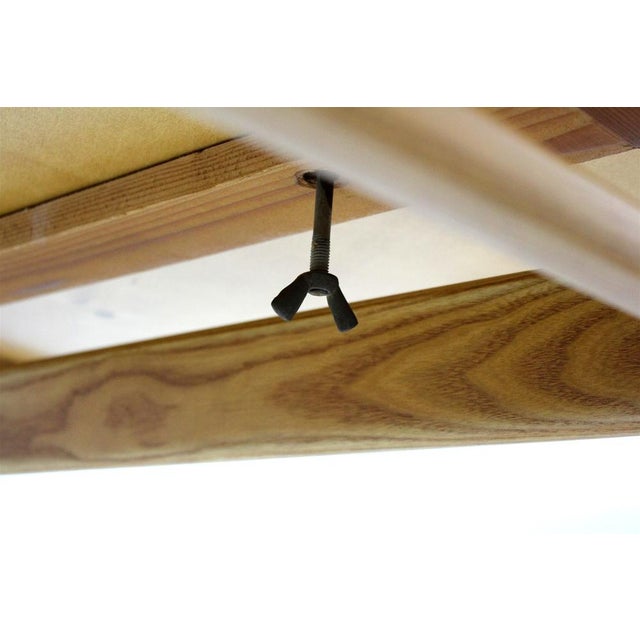 Ash Veneered Extendable Dining Table, 1960s For Sale - Image 11 of 18