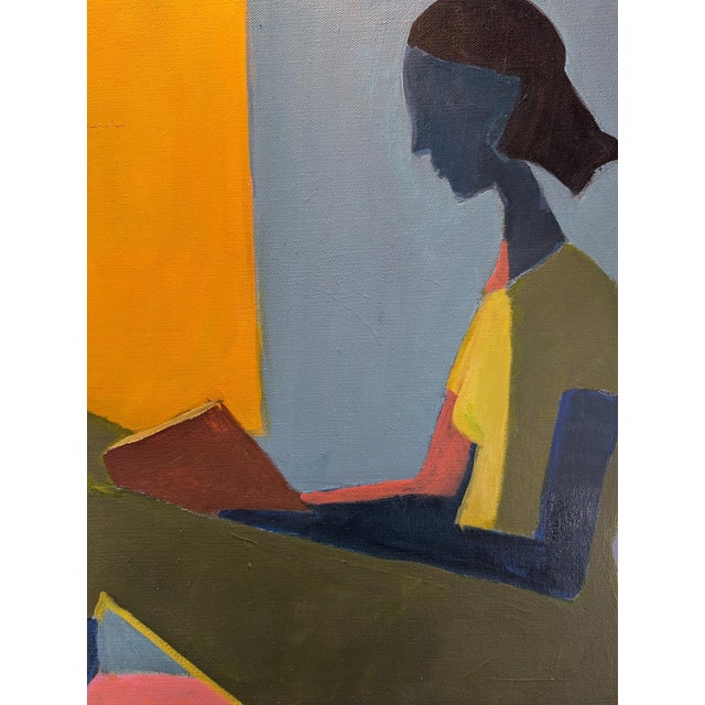 This is the study for a larger piece. This is a contemporary painting that has deep meaning to the artist. IMU is really I...