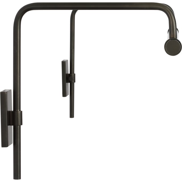 Thomas O'Brien for Visual Comfort Signature Kidd 30" Frame Mount Picture Light in Bronze For Sale - Image 9 of 14