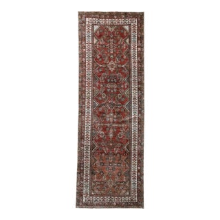 District Loom Vintage Malayer Runner Rug For Sale