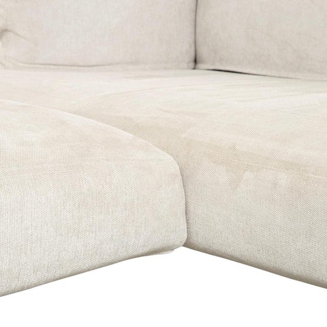 Lovely Day Corner Sofa in Cream Fabric from Désirée For Sale - Image 9 of 18