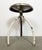 Vintage Industrial Iron Stool, 1960s For Sale - Image 11 of 16