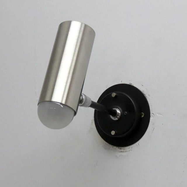 Mid-Century Modern Boris Lacroix Wall Lights, 1960 For Sale - Image 3 of 8