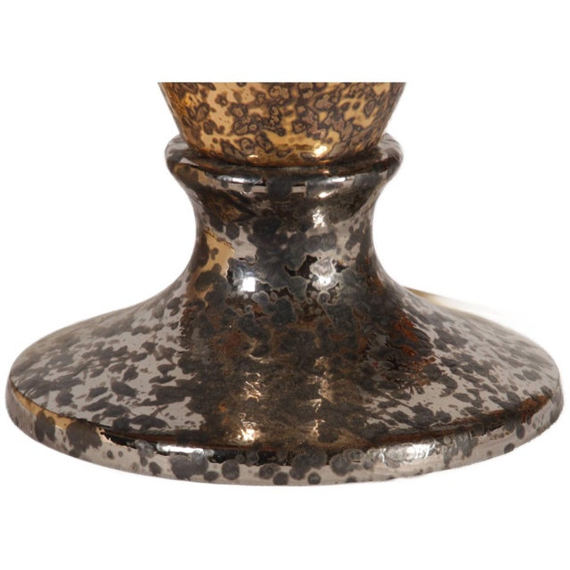 Ceramic Vintage Ceramic Table Lamps, 1980, Set of 2 For Sale - Image 7 of 9