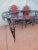 Salterini Wrought Iron Indoor Dining Table & 6 Chairs For Sale - Image 4 of 13