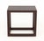 Late 20th Century Karl Springer Attr. Maroon Leather End Tables, Pair For Sale - Image 5 of 7