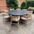 Sutherland Dining Table & 8 Chairs A beautiful set of exceptional quality and in excellent condition. The 72” table is the...