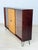 Gold Mid-Century Modern Vitrine Highboard in Birch For Sale - Image 8 of 13