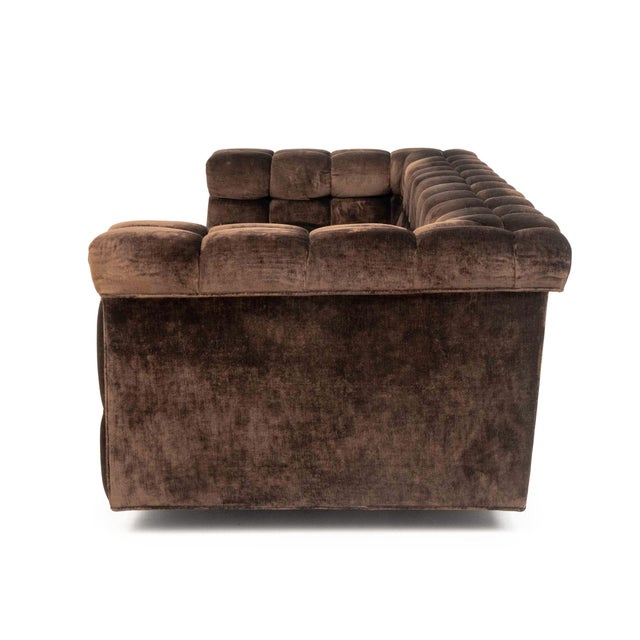 Textile Edward Wormley for Dunbar "Party" Sofa For Sale - Image 7 of 9