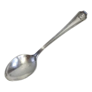 1920s Waldorf Astoria Nyc Monogramed Tea Spoon, Condiment Spoon