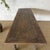 Early 20th Century Antique Elm Wood Console With Painted Finish 3 Drawers 82" For Sale - Image 5 of 11