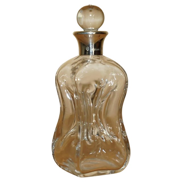 Small Sterling Silver Pinch Spirit Wine Decanter from Asprey & Co., 1964 For Sale