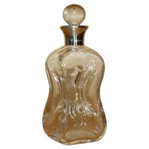Small Sterling Silver Pinch Spirit Wine Decanter from Asprey & Co., 1964