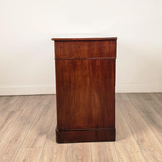 Neoclassical Louis Philippe Mahogany Chest, France Circa 1840 For Sale - Image 3 of 7