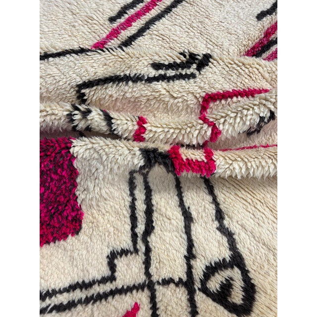 Modern Colorful Moroccan Rug For Sale - Image 6 of 9