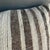 Vintage Turkish Hemp Rug Pillow 16" X 29" With Down Insert For Sale In Los Angeles - Image 6 of 7