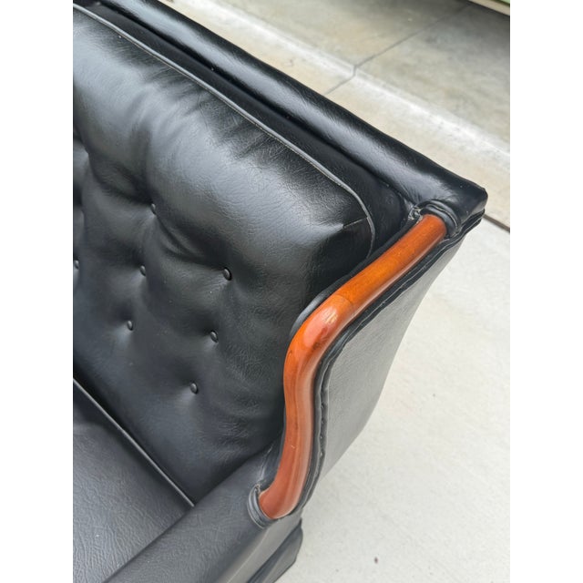 1960s Vintage Leather Sofa For Sale - Image 5 of 6