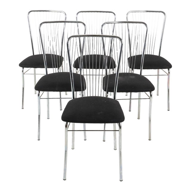 Late 20th Century Set of 6 - NowyStyl 'Noreno' Dining Chairs For Sale
