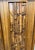 Brown Mid-Century Modern Lane Pueblo Brutalist Oak Armoire For Sale - Image 8 of 9