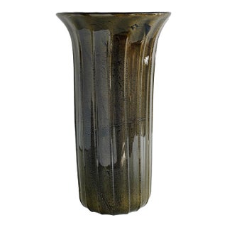 Late 20th Century Seguso Vetri d'Arte Murano Glass Vase For Sale