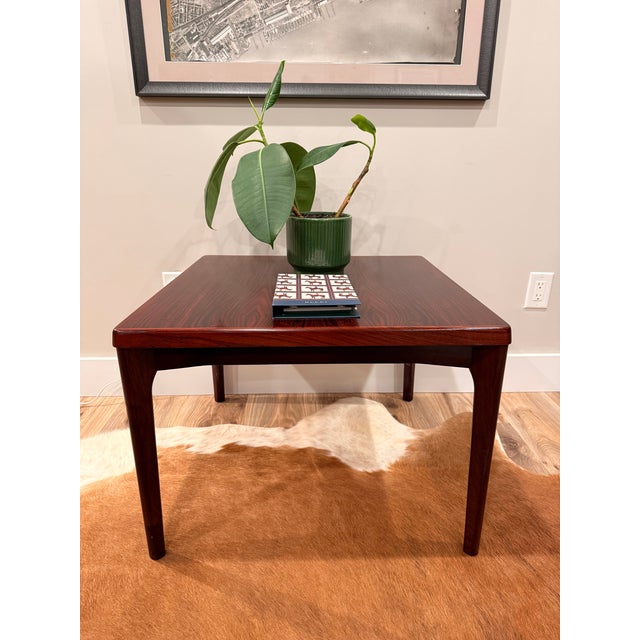 1980s Coffee/ Side Table Vejle Stole Og Møbelfabrik Rosewood For Sale - Image 5 of 7
