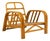 Ficks Reed Three Strand Rattan "Angles" Lounge Chair For Sale