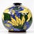 Antique Burslem Faience Floral Globe Vase from Gibsons & Sons, 1890s For Sale - Image 3 of 15