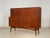 Vintage Danish Teak Highboard Cabinet For Sale - Image 9 of 12