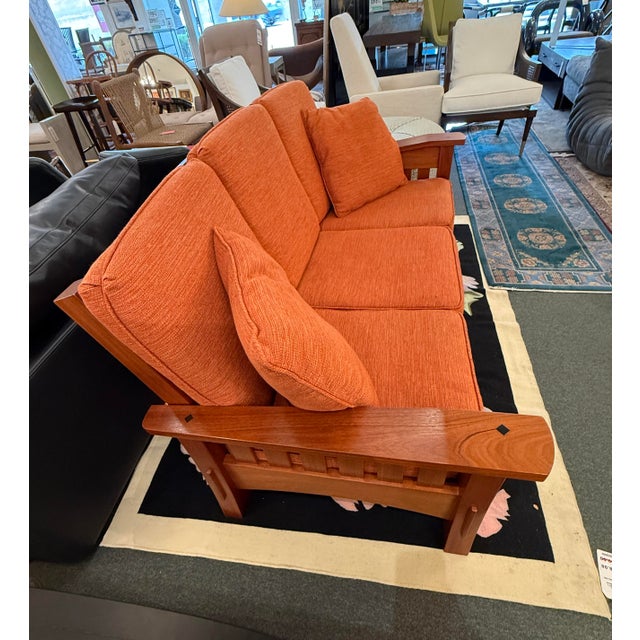 Berkeley Mills Arts & Crafts Sofa For Sale - Image 4 of 12