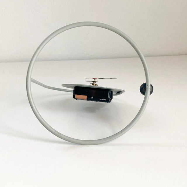 Canetti 'Moderntime' Tabletop Clock, 1980's Postmodern Clock by Nicolai Canetti For Sale - Image 11 of 11