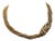 Vintage 1979 Signed Napier Ad Piece Goldtone Torsade Necklace For Sale