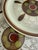 Burgundy 1970s Shino Stone “Marguerita” Dinner Plates 10.25” Japan Mid Century Modern Dinnerware - Set of 8 For Sale - Image 8 of 12