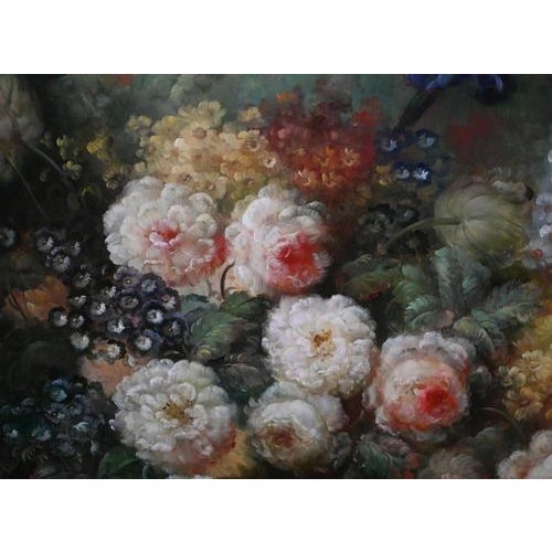 Victorian Artist, Floral Still Life, Oil Painting, Framed For Sale - Image 4 of 12