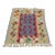 1970s Scandinavian Style Geometric Oushak Kilim Rug For Sale