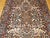 Vintage Kerman Lavar Rug, Hand-Knotted Wool & Silk, Allover Floral Pattern, Ivory & Blue, 4x7 For Sale - Image 11 of 17