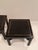 Maitland - Smith Black Tooled Leather & Gold Embossed End Tables- A Pair For Sale - Image 4 of 9