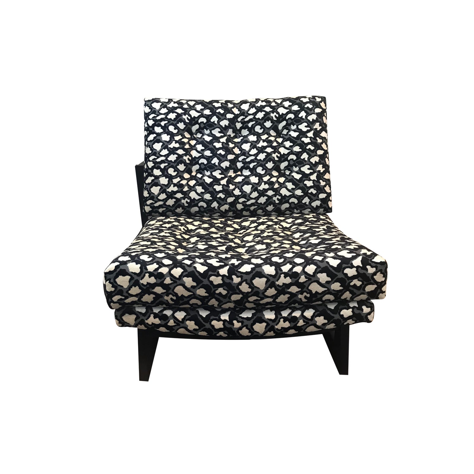 Custom Rebecca Animal Print Chair Chairish