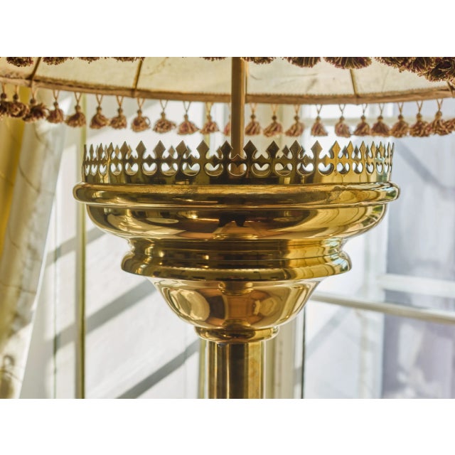Large Gothic Style Floor Lamp For Sale - Image 9 of 12