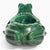 Mid 20th Century Vintage French Green Frog Ashtray Catchall Dijon For Sale - Image 5 of 12