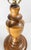 19th Century American Folk Art Turned Parquetry Wood Table Lamp For Sale In New York - Image 6 of 10