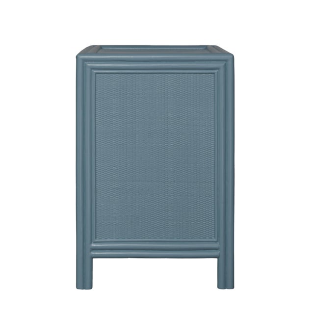 Bermuda One-Drawer Nightstand - Regatta Blue For Sale In West Palm - Image 6 of 9