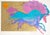 Contemporary 2019 “Le Saut” Serigraph Print by Guillaume Azoulay For Sale - Image 3 of 9