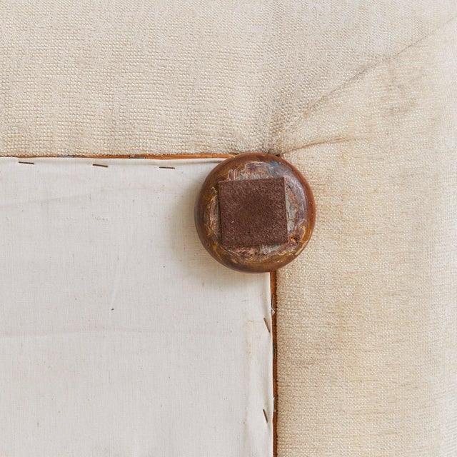 Mid-Century Modern Italian Lounge Chair in Original Ivory Upholstery, 1970s - 2 Available For Sale - Image 3 of 11