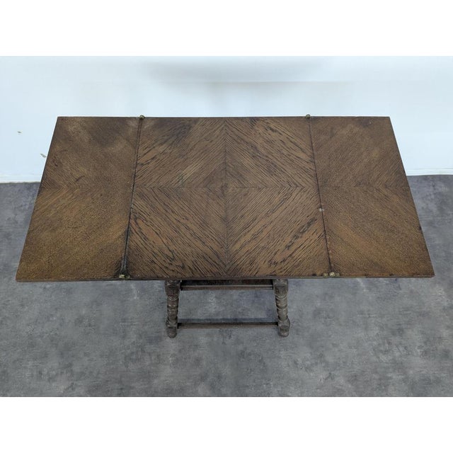 Saddle Side Table For Sale - Image 4 of 6