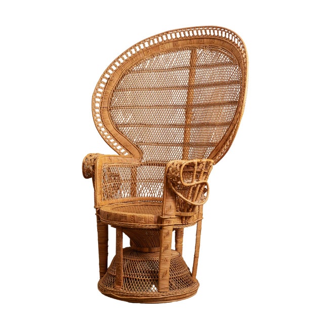 Vintage Peacock Chair For Sale - Image 4 of 4