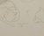 Sketches of Minnie Mae the cat on paper in sanguine from the estate of Northwest School artist Neil Meitzler (1930 -...