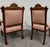 Antique Victorian Eastlake Carved His and Hers Parlor Chairs - Pair For Sale - Image 10 of 11