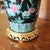 Wood Chinese Famille Noir Porcelain Vase Adapted Into a Lamp For Sale - Image 7 of 12