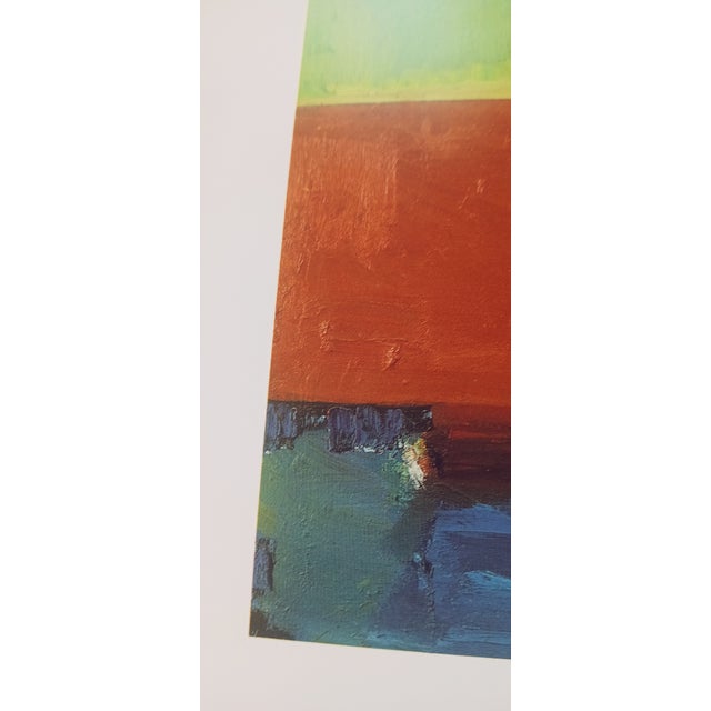 Abstract 1980s Original Vintage Art Print Little Cherry Hans Hofmann For Sale - Image 3 of 7